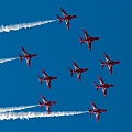 113_Radom_Air Show_Red Arrows na British Aerospace Hawk T1